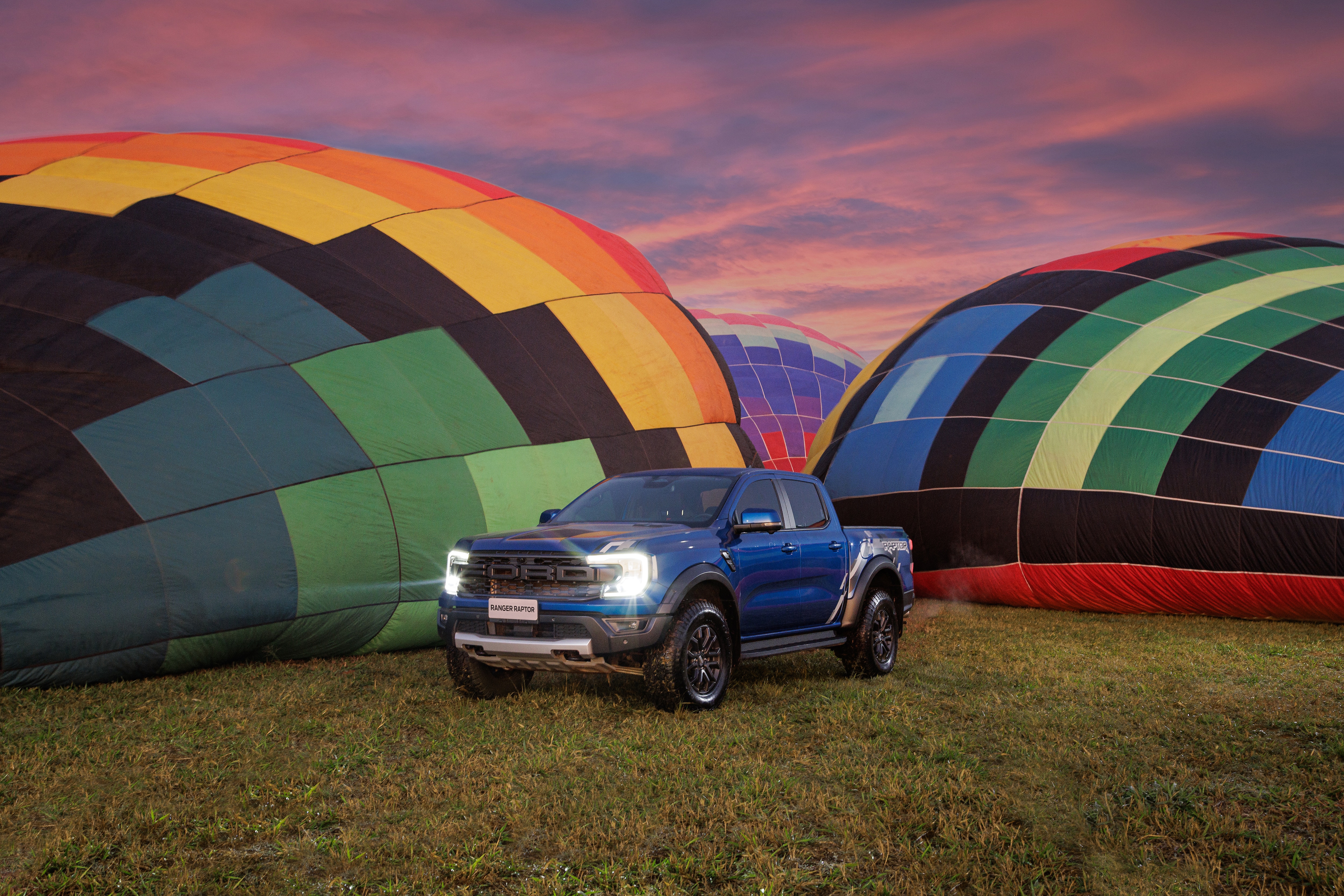 Ford Ranger Raptor apoia empresa de balonismo em Boituva